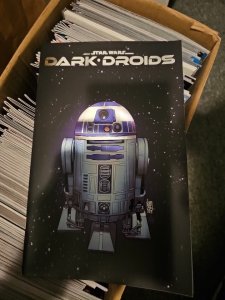 STAR WARS DARK DROIDS 1 GIUSEPPE CAMUNCOLI FOIL VARIANT NM MARVEL COMICS 2023
