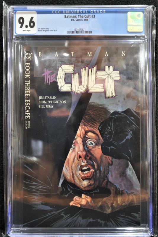 Batman: The Cult #3 (DC, 1988) CGC 9.6