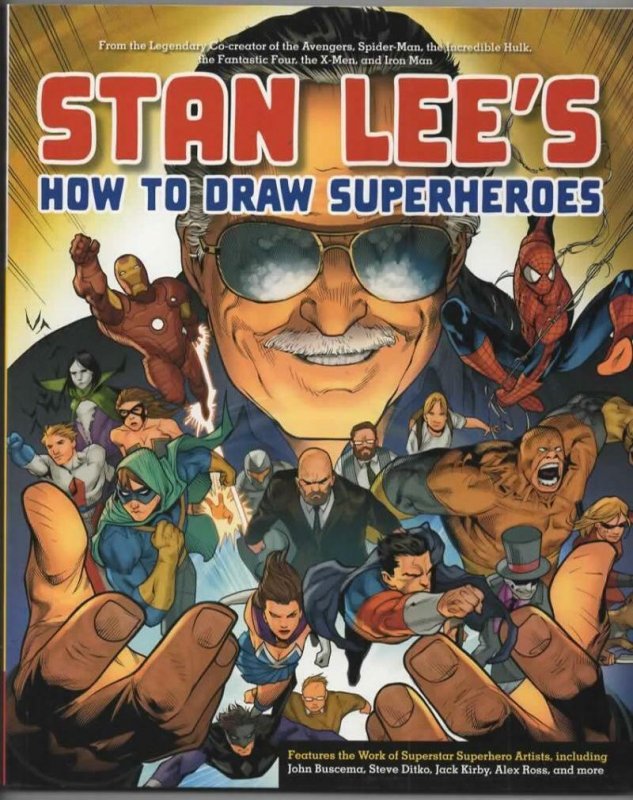 STAN LEE'S HOW to draw SUPERHEROES, TPB, GN, NM, 2013, Kirby Ditko Ross