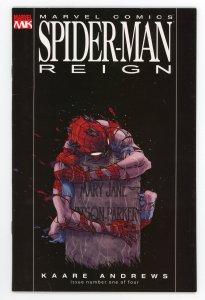 Spider-Man: Reign #1 Red and Blue Costume Variant VF