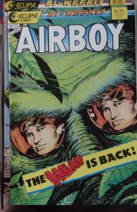 AIRBOY # 24  1986 ECLIPSE COMICS CHUCK DIXON the heap is back