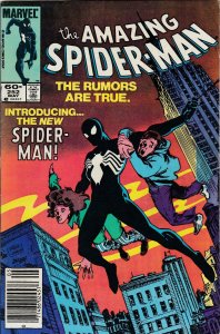 The Amazing Spider-Man 252 VF 1st App. Symbiote Suit
