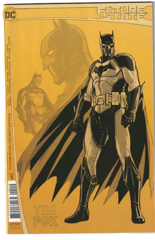 Future State The Next Batman # 1 Variant 2nd Printing Cover NM DC 2021 [L2]