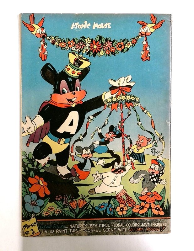 Atomic Mouse  #3   1953 -  early  Charlton Publications - Animal Humor from the