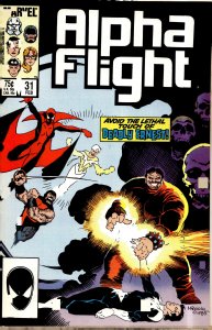 Alpha Flight #31 (1986) Alpha Flight