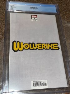 Wolverine 1 (2020) Alex Ross 1:300 Virgin Variant Cover, CGC Graded 9.8