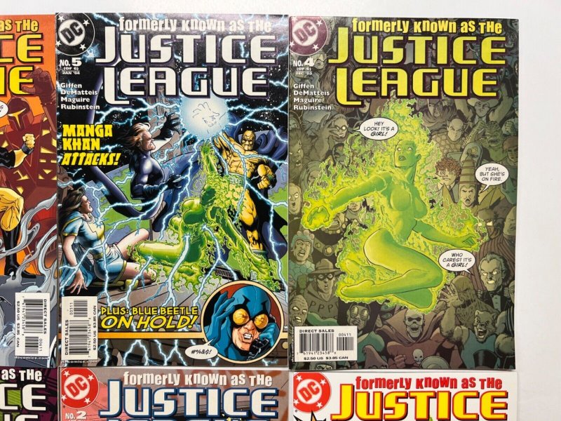 6 JLA DC Comic Books # 1 2 3 4 5 6 Robin Batman Superman Wonder Woman 69 JS42