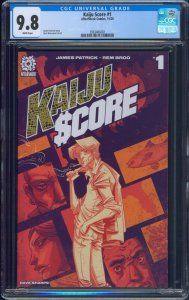 Kaiju Score # 1 CGC 9.8  Cover A Aftershock Comics 2020 Optioned for TV/Movie