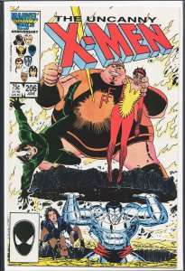 The Uncanny X-Men #206 (1986) X-Men