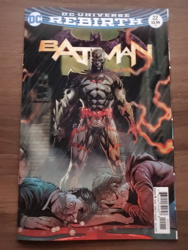 Batman (2016) (V3) #22 Lenticular Variant (9.2)