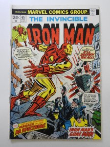 Iron Man #65 (1973) Sharp Fine- Condition!