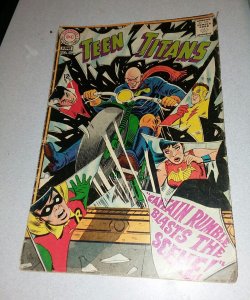 Teen Titans 15 1st appearance Captain Rumble Silver age DC Comics nick cardy art