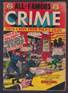 All-Famous Crime #4 L.B.Cole GD/VG 3.0 Star Publications Comic - Feb 1952