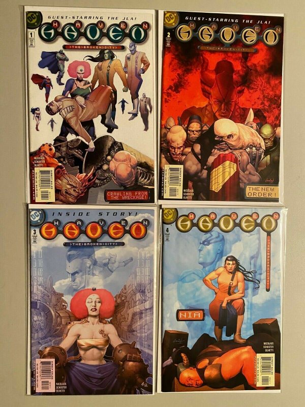 Haven The Broken City lot from:#1-4 all 4 different books DC 8.0 VF (2002)