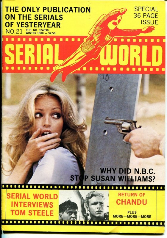 Serial World #21 1980-Return of Chandu-Buck Rogers-Tom Steele-FN/VF