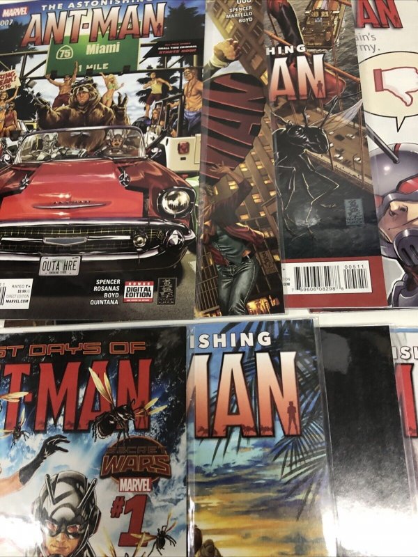 Ant-Man (2015) Set Issues # 1-13 + Last Days Of Ant-Man #1 • Marvel Comics