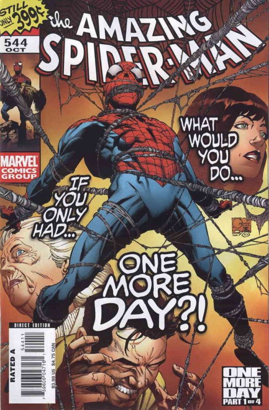 Amazing Spider-Man, The #544 VF ; Marvel | One More Day 1