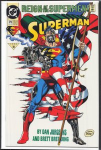 Superman #79 (1993) Cyborg Superman