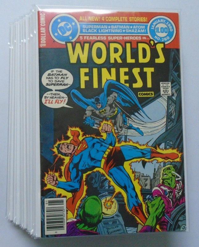 World's Finest, 20 Different Set:#260-281, 8.0/VF (1979-1982) 68-Page Giant.
