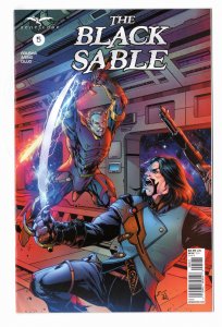 The Black Sable #5 Cover B (2018)