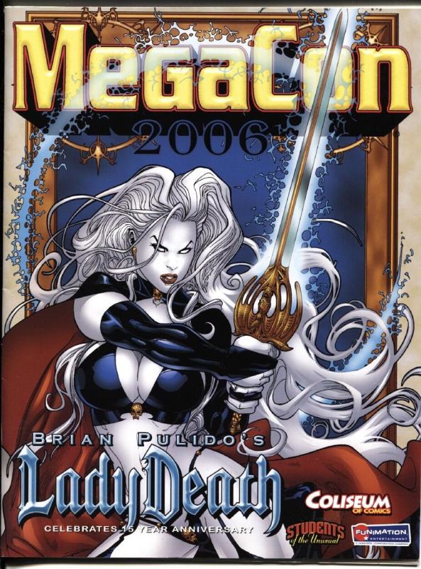 Mega Con Program Book 2006-Lady Death cover