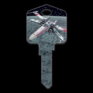 Star Wars Key Blanks Schlage X-Wing Starfighter