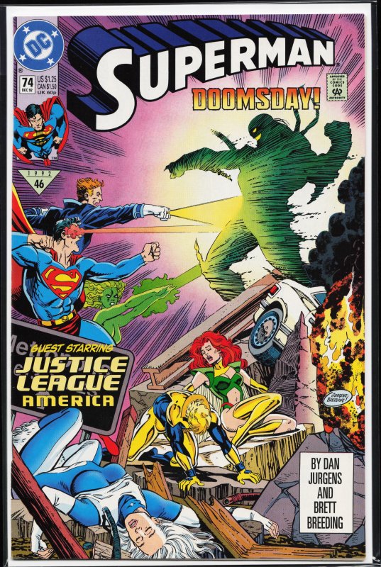 Superman #74 (1992) Superman
