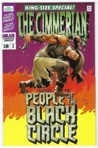 Cimmerian People Of Black Circle # 3 Homage Cover D NM Ablaze (Conan)