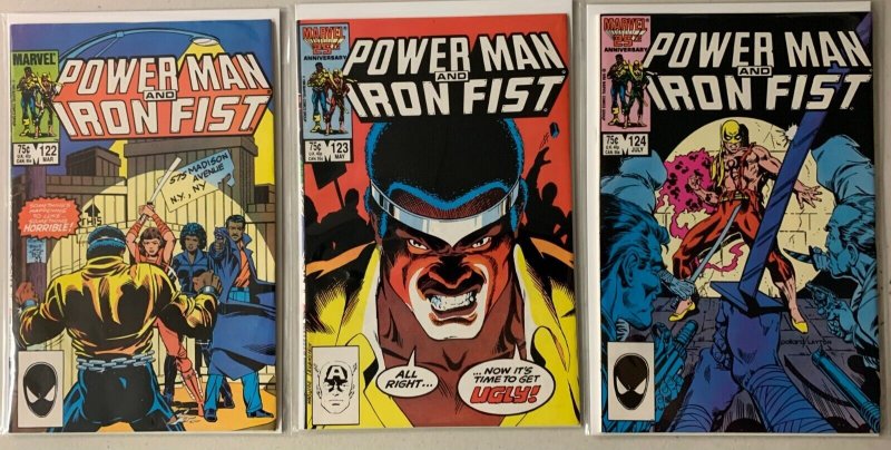 Power Man and Iron Fist comics lot #77-124 43 diff avg 6.0 (1982-88)