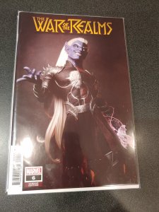 WAR OF THE REALMS #6 VICTOR HUGO 1:25 VARIANT COVER - MARVEL COMICS