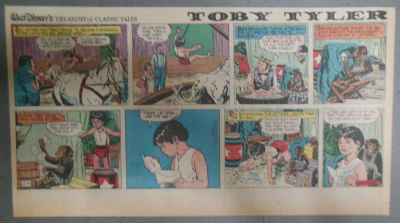 12/13 Walt Disney's Toby Tyler at the Circus from 1960 Size: ~7.5 x 15 inches