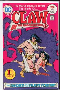 Claw the Unconquered #1 (1975) Claw the Unconquered