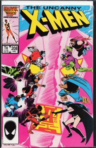 The Uncanny X-Men #208 (1986) X-Men