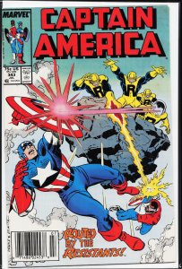 Captain America #343 (1988) Captain America