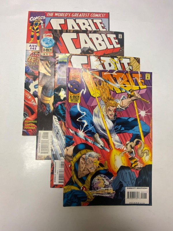 4 Cable MARVEL comic books #45 40 22 26 32 KM11