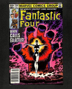 Fantastic Four #244 Newsstand Variant 1st Nova!
