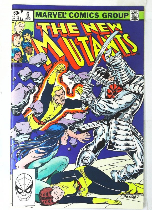 New Mutants (1983 series)  #6, NM + (Actual scan)