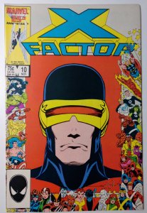 X-Factor #10 (9.2, 1986) Marvel's 25th Anniversary Specialty border 