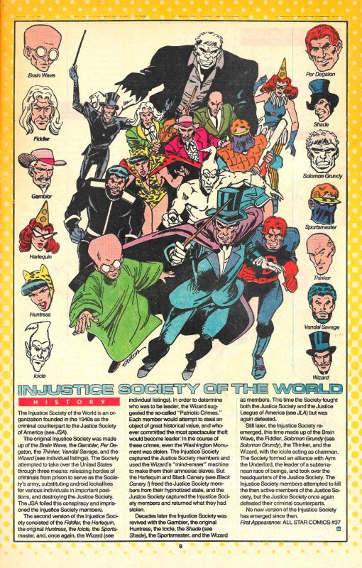 Hawkman! Joker! Hourman!  WHO'S WHO: DEFINITIVE DIRECTORY of the DCU #10...