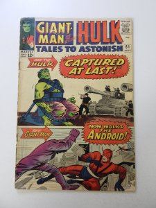 Tales to Astonish #61 (1964) VG condition 1 spine split