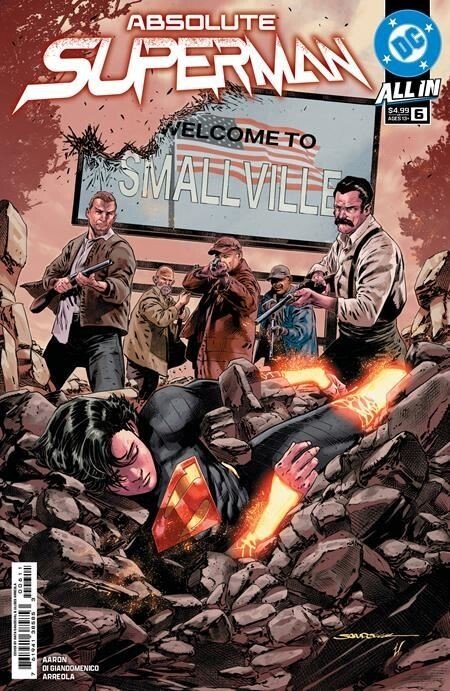 ABSOLUTE SUPERMAN #6 CVR A RAFA SANDOVAL  DC Comics Comic Book 2025