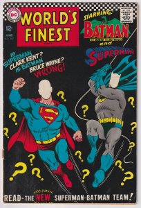 World's Finest Comics #167 (1967) Superman and Batman and Robin