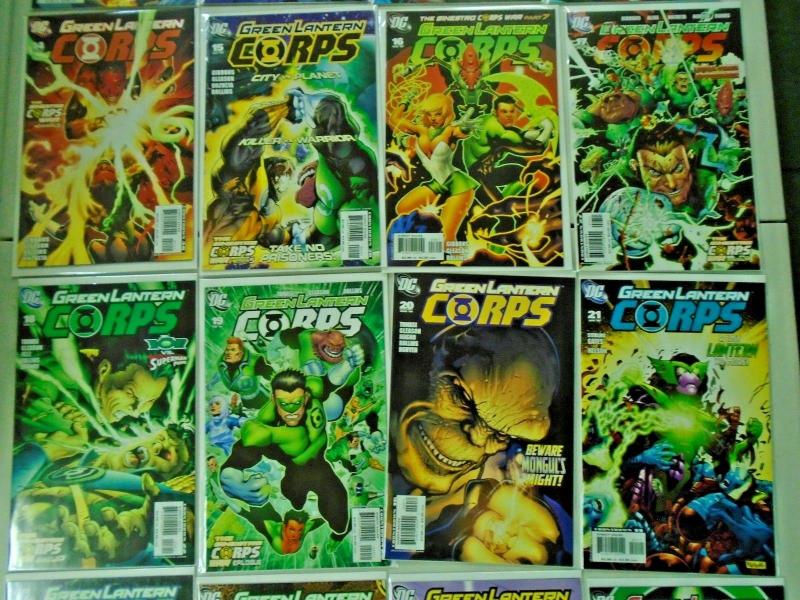 Green Lantern Corps Lot:#1-48 43 different 8.0 VF (2006-10)