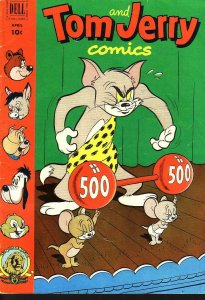 TOM & JERRY #93 M-G-M CARTOON 1952 EGYPTIAN COLLECTION VG/FN