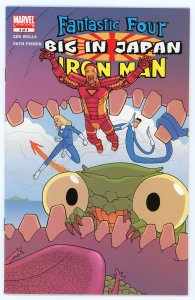 Fantastic Four/Iron Man: Big in Japan #4 Zeb Wells Seth Fisher NM