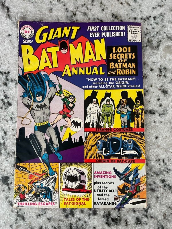 Giant Batman Annual # 1 VF/NM 1961 DC Comic Book Robin Gotham Joker Catwoman HT1 