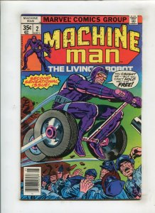 MACHINE MAN #2 (5.5/6.0) KIRBY!! 1978