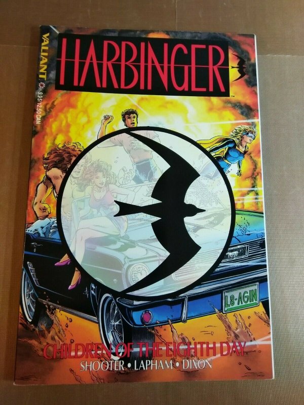 Harbinger by Jim Shooter (Tpb 1992) Valiant 2nd printing