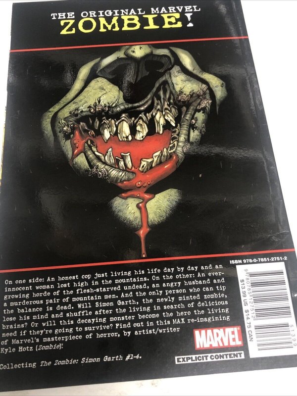 The Zombie: Simon Garth (2008) Max SC Dan Brown