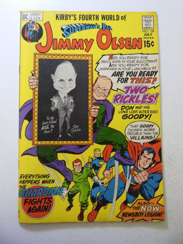 Superman's Pal, Jimmy Olsen #139 (1971) FN Condition